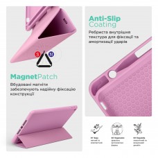 Чехол книжка ArmorStandart PU Smart Fold Pen для Samsung Tab S11 Pink (ARM88429)