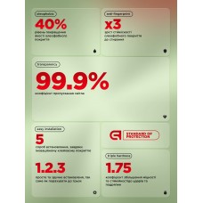 Защитное стекло ArmorStandart Corning Black Icon для Apple iPhone 17 Pro (ARM88499)