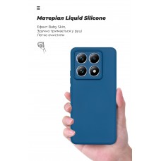 Чехол накладка ArmorStandart TPU ICON для Xiaomi 14T Pro Camera cover Dark Blue (ARM88503)
