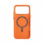 Чехол накладка ArmorStandart PC LikeCarbon2 MagCase для Apple iPhone 17 Pro Max Kevlar Orange (ARM88555) Чехол накладка ArmorStandart PC LikeCarbon2 MagCase для Apple iPhone 17 Pro Max Kevlar Orange (ARM88555)