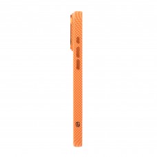 Чехол накладка ArmorStandart PC LikeCarbon2 MagCase для Apple iPhone 17 Pro Kevlar Orange (ARM88556)