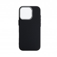 Чехол накладка ArmorStandart PC LikeCarbon2 MagCase для Apple iPhone 15 Pro Kevlar Black (ARM88589)