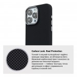 Чехол накладка ArmorStandart PC LikeCarbon2 MagCase для Apple iPhone 15 Pro Kevlar Black (ARM88589) Чехол накладка ArmorStandart PC LikeCarbon2 MagCase для Apple iPhone 15 Pro Kevlar Black (ARM88589)