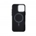 Чехол накладка ArmorStandart PC LikeCarbon2 MagCase для Apple iPhone 15 Pro Max Kevlar Black (ARM88590)