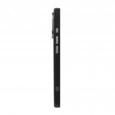 Чехол накладка ArmorStandart PC LikeCarbon2 MagCase для Apple iPhone 15 Pro Max Kevlar Black (ARM88590)
