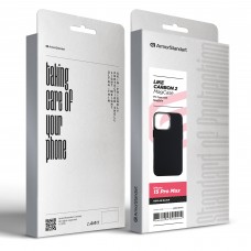 Чехол накладка ArmorStandart PC LikeCarbon2 MagCase для Apple iPhone 15 Pro Max Kevlar Black (ARM88590)