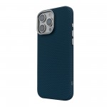 Чехол накладка ArmorStandart PC LikeCarbon2 MagCase для Apple iPhone 16 Pro Max Kevlar Dark Blue (ARM88593)