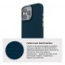 Чехол накладка ArmorStandart PC LikeCarbon2 MagCase для Apple iPhone 16 Pro Kevlar Dark Blue (ARM88594)