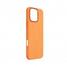 Чехол накладка ArmorStandart PC LikeCarbon2 MagCase для Apple iPhone 16 Pro Max Kevlar Orange (ARM88595)