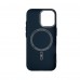 Чехол накладка ArmorStandart PC LikeCarbon2 MagCase для Apple iPhone 17 Kevlar Dark Blue (ARM88613)