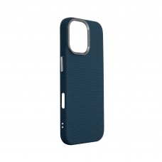 Чехол накладка ArmorStandart PC LikeCarbon2 MagCase для Apple iPhone 17 Kevlar Dark Blue (ARM88613)
