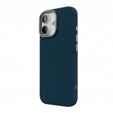 Чехол накладка ArmorStandart PC LikeCarbon2 MagCase для Apple iPhone 17 Kevlar Dark Blue (ARM88613)