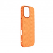 Чехол накладка ArmorStandart PC LikeCarbon2 MagCase для Apple iPhone 17 Kevlar Orange (ARM88614)