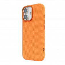 Чехол накладка ArmorStandart PC LikeCarbon2 MagCase для Apple iPhone 17 Kevlar Orange (ARM88614)