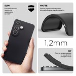 Чехол накладка TPU Armorstandart Matte Slim Fit для Samsung S26 5G Camera cover Black (ARM88764)