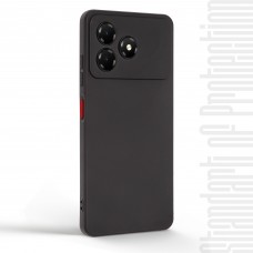 Чехол накладка TPU Armorstandart Matte Slim Fit для ZTE Blade A36 4G Camera cover Black (ARM88901)