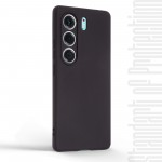 Чехол накладка TPU Armorstandart Matte Slim Fit для Tecno Camon 40 4G Camera cover Black (ARM88902)