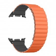 Ремешок ArmorStandart TPU MagLink для Samsung Watch 8 / 8 Classic Orange Grey (black connector) (ARM88940) Ремешок ArmorStandart TPU MagLink для Samsung Watch 8 / 8 Classic Orange Grey (black connector) (ARM88940)