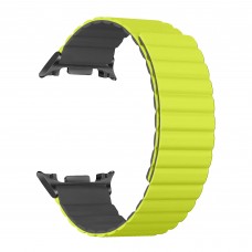 Ремешок ArmorStandart TPU MagLink для Samsung Watch 8 / 8 Classic Lime Grey (black connector) (ARM88942)