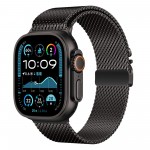 Ремінець ArmorStandart Milanese UltraLock для Apple Watch 42 (Series 11-10)/41/40/38 Black (ARM88954)