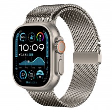 Ремешок ArmorStandart Metal Milanese UltraLock для Apple Watch 42 (Series 11-10)/41/40/38 Titanium (ARM88955)
