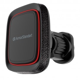 Автодержатель магнитный ArmorStandart DriveEasy Airvent Leather Black (ARM89001) Автодержатель магнитный ArmorStandart DriveEasy Airvent Leather Black (ARM89001)