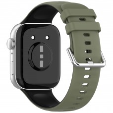 Ремешок ArmorStandart TPU для Huawei Watch Fit 3 / 4 / 4 Pro Khaki Black (ARM89074)