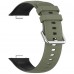 Ремешок ArmorStandart TPU для Huawei Watch Fit 3 / 4 / 4 Pro Khaki Black (ARM89074)