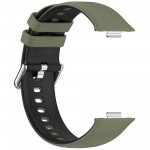 Ремешок ArmorStandart TPU для Huawei Watch Fit 3 / 4 / 4 Pro Khaki Black (ARM89074) Ремешок ArmorStandart TPU для Huawei Watch Fit 3 / 4 / 4 Pro Khaki Black (ARM89074)