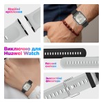 Ремешок ArmorStandart TPU для Huawei Watch Fit 3 / 4 / 4 Pro Khaki Black (ARM89074) Ремешок ArmorStandart TPU для Huawei Watch Fit 3 / 4 / 4 Pro Khaki Black (ARM89074)
