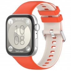 Ремешок ArmorStandart TPU для Huawei Watch Fit 3 / 4 / 4 Pro Orange Cream (ARM89075)