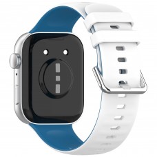 Ремешок ArmorStandart TPU для Huawei Watch Fit 3 / 4 / 4 Pro White Blue (ARM89076)