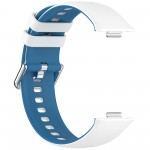 Ремінець ArmorStandart для Huawei Watch Fit 3 / 4 / 4 Pro White Blue (ARM89076)