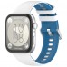 Ремешок ArmorStandart TPU для Huawei Watch Fit 3 / 4 / 4 Pro White Blue (ARM89076)