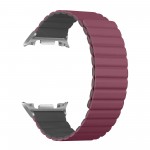 Ремінець ArmorStandart MagLink для Samsung Watch 9 / 9 Classic / 8 / 8 Classic Wine Red Grey (silver connector) (ARM89081) Ремінець ArmorStandart MagLink для Samsung Watch 9 / 9 Classic / 8 / 8 Classic Wine Red Grey (silver connector) (ARM89081)