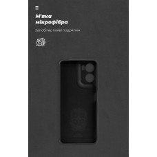 Чехол накладка ArmorStandart TPU ICON для Motorola G06 Power 4G Camera cover Black (ARM89093)