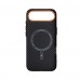 Чехол накладка ArmorStandart PC LikeCarbon2 SE MagCase для Apple iPhone 17 Air Black Orange (ARM89155)