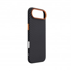 Чехол накладка ArmorStandart PC LikeCarbon2 SE MagCase для Apple iPhone 17 Air Black Orange (ARM89155) Чехол накладка ArmorStandart PC LikeCarbon2 SE MagCase для Apple iPhone 17 Air Black Orange (ARM89155)
