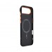 Чехол накладка ArmorStandart PC LikeCarbon2 SE MagCase для Apple iPhone 17 Air Black Orange (ARM89155)