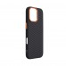Чехол накладка ArmorStandart PC LikeCarbon2 SE MagCase для Apple iPhone 17 Black Orange (ARM89160)