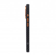 Чехол накладка ArmorStandart PC LikeCarbon2 SE MagCase для Apple iPhone 17 Black Orange (ARM89160) Чехол накладка ArmorStandart PC LikeCarbon2 SE MagCase для Apple iPhone 17 Black Orange (ARM89160)