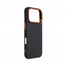 Чехол накладка ArmorStandart PC LikeCarbon2 SE MagCase для Apple iPhone 17 Pro Black Orange (ARM89161) Чехол накладка ArmorStandart PC LikeCarbon2 SE MagCase для Apple iPhone 17 Pro Black Orange (ARM89161)