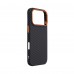 Чехол накладка ArmorStandart PC LikeCarbon2 SE MagCase для Apple iPhone 17 Pro Black Orange (ARM89161)