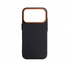 Чехол накладка ArmorStandart PC LikeCarbon2 SE MagCase для Apple iPhone 17 Pro Black Orange (ARM89161) Чехол накладка ArmorStandart PC LikeCarbon2 SE MagCase для Apple iPhone 17 Pro Black Orange (ARM89161)