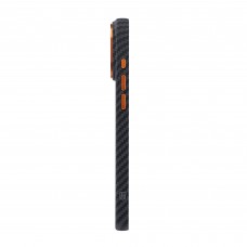 Чехол накладка ArmorStandart PC LikeCarbon2 SE MagCase для Apple iPhone 17 Pro Black Orange (ARM89161) Чехол накладка ArmorStandart PC LikeCarbon2 SE MagCase для Apple iPhone 17 Pro Black Orange (ARM89161)