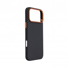 Чехол накладка ArmorStandart PC LikeCarbon2 SE MagCase для Apple iPhone 17 Pro Max Black Orange (ARM89162) Чехол накладка ArmorStandart PC LikeCarbon2 SE MagCase для Apple iPhone 17 Pro Max Black Orange (ARM89162)