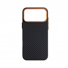 Чехол накладка ArmorStandart PC LikeCarbon2 SE MagCase для Apple iPhone 17 Pro Max Black Orange (ARM89162) Чехол накладка ArmorStandart PC LikeCarbon2 SE MagCase для Apple iPhone 17 Pro Max Black Orange (ARM89162)