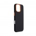 Чехол накладка ArmorStandart PC LikeCarbon2 SE MagCase для Apple iPhone 17 Kevlar Black Orange (ARM89163)