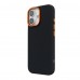 Чехол накладка ArmorStandart PC LikeCarbon2 SE MagCase для Apple iPhone 17 Kevlar Black Orange (ARM89163)