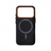Чехол накладка ArmorStandart PC LikeCarbon2 SE MagCase для Apple iPhone 17 Pro Kevlar Black Orange (ARM89164)